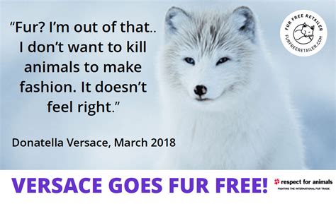 versace fur free sale.